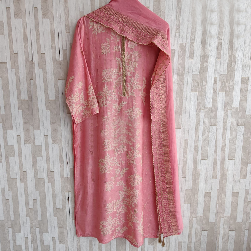 Pure Muslin Sobar Digital With Soft Bnarsi Weaving With Beautiful ...