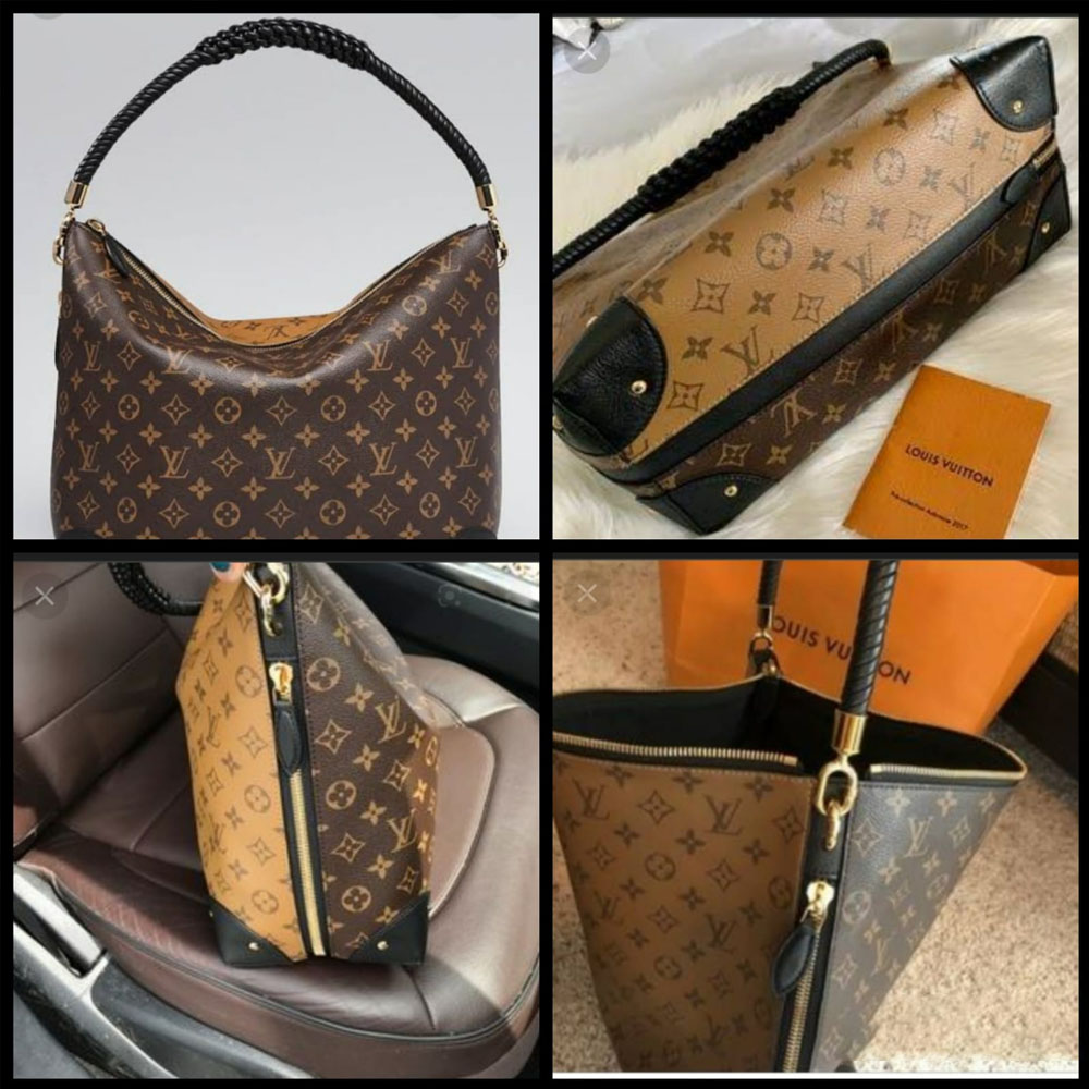 Louis Vuitton, Bags, Louis Vuitton Reverse Triangle Softy